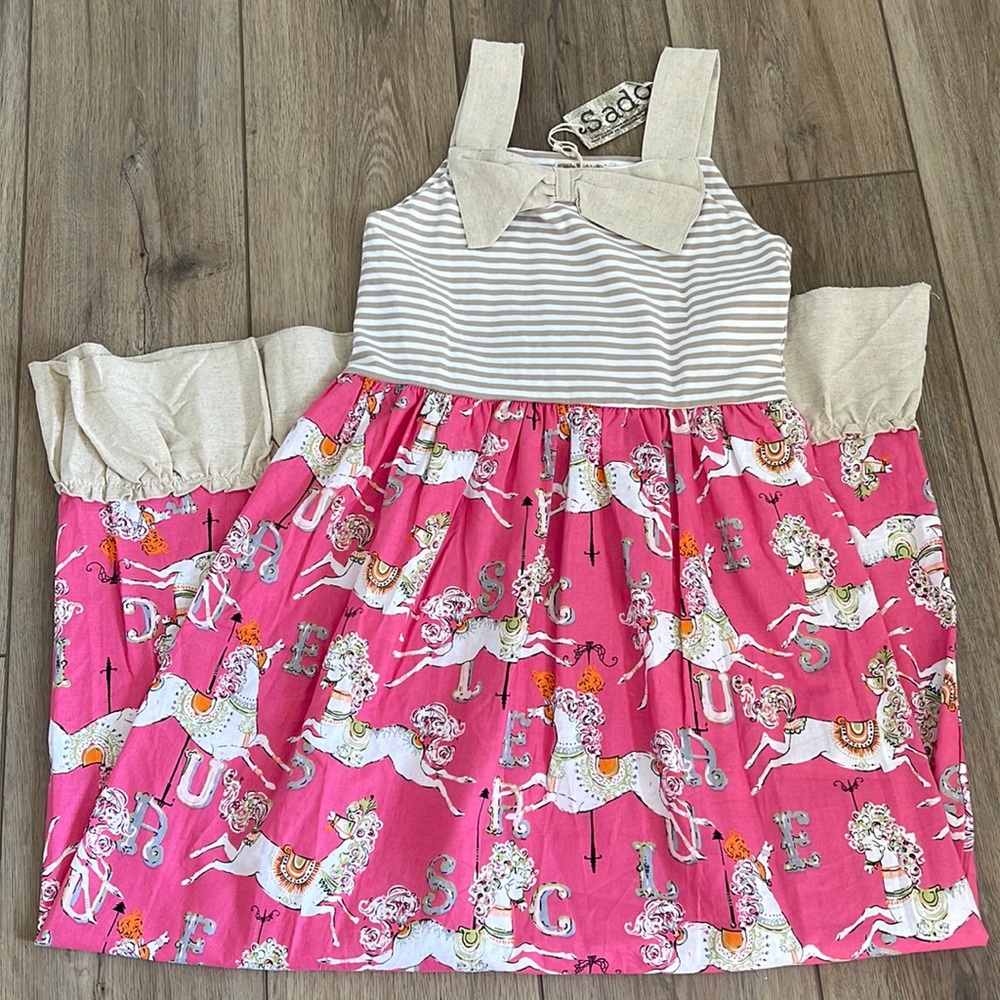 NWT Sado Carousel Maxi Dress size 10 (runs long!)